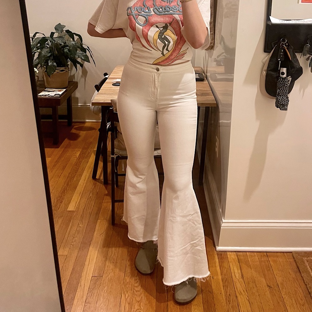 Just Float On Flare Jeans | Free People